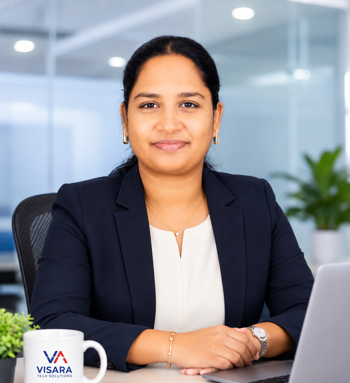 Shanthi S, Managing Director at Visara Tech Solutions